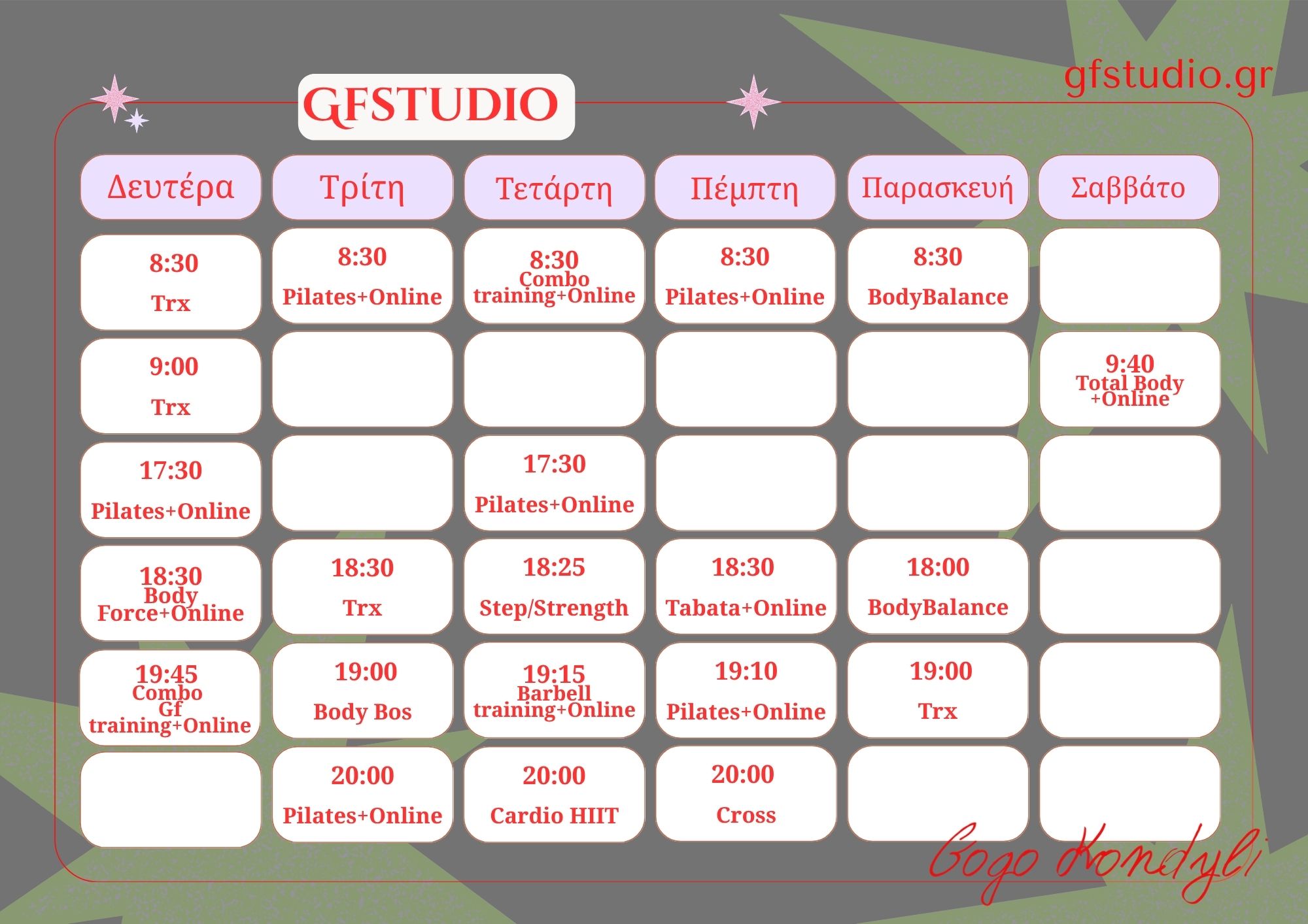 Foto Program Gfstudio 2026 2027